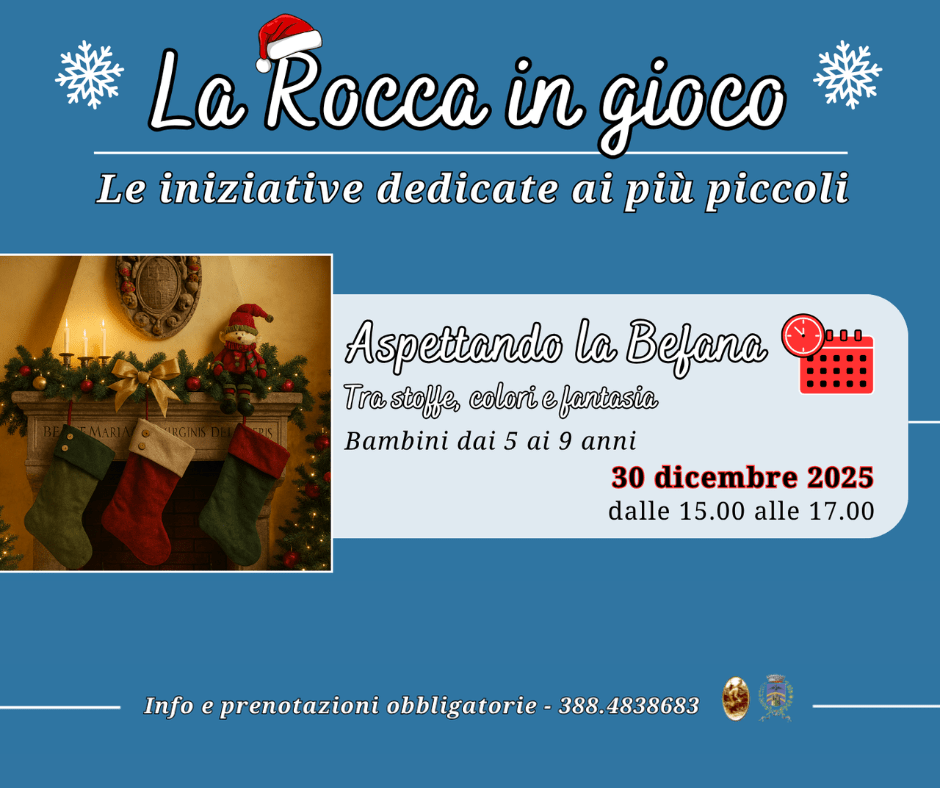 rocca in gioco aspettando la befana